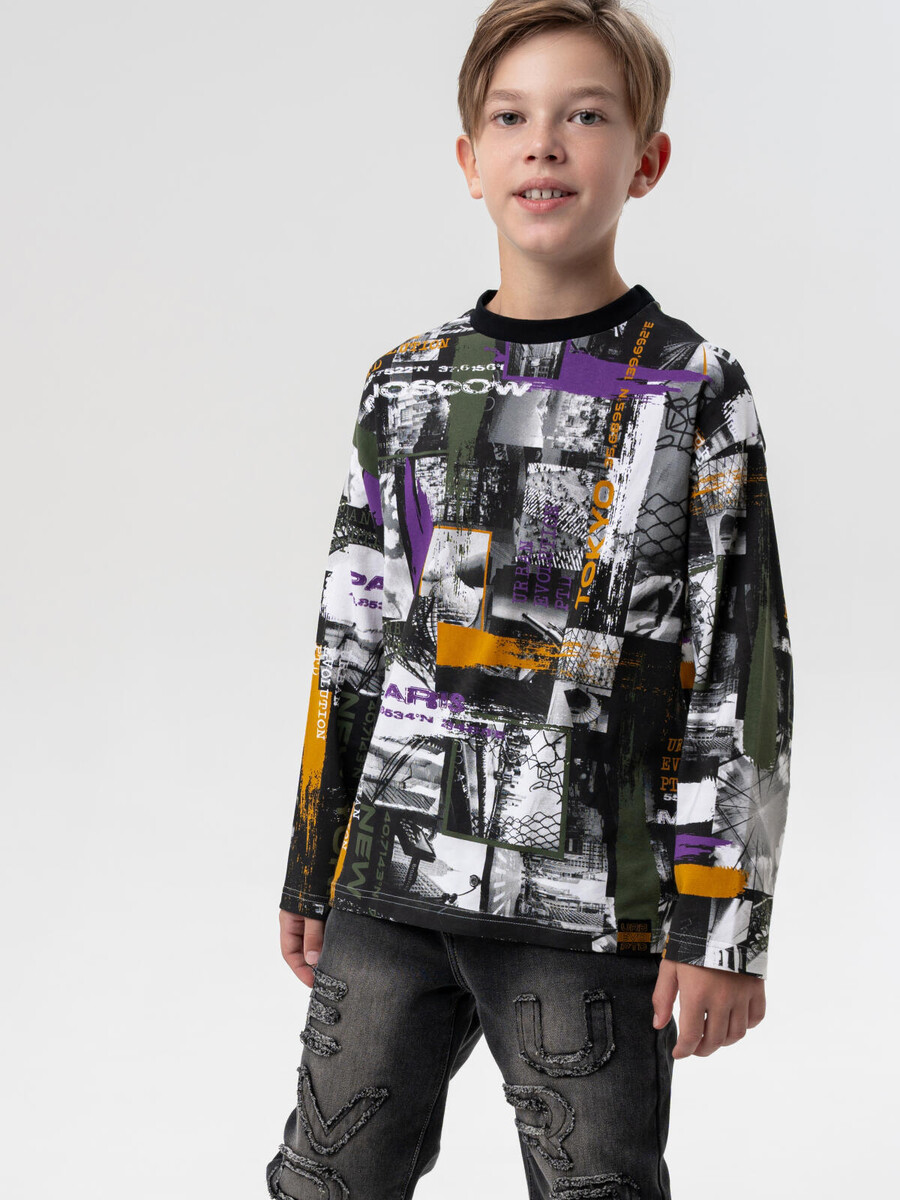 

Фуфайка трикотажная, Разноцветный