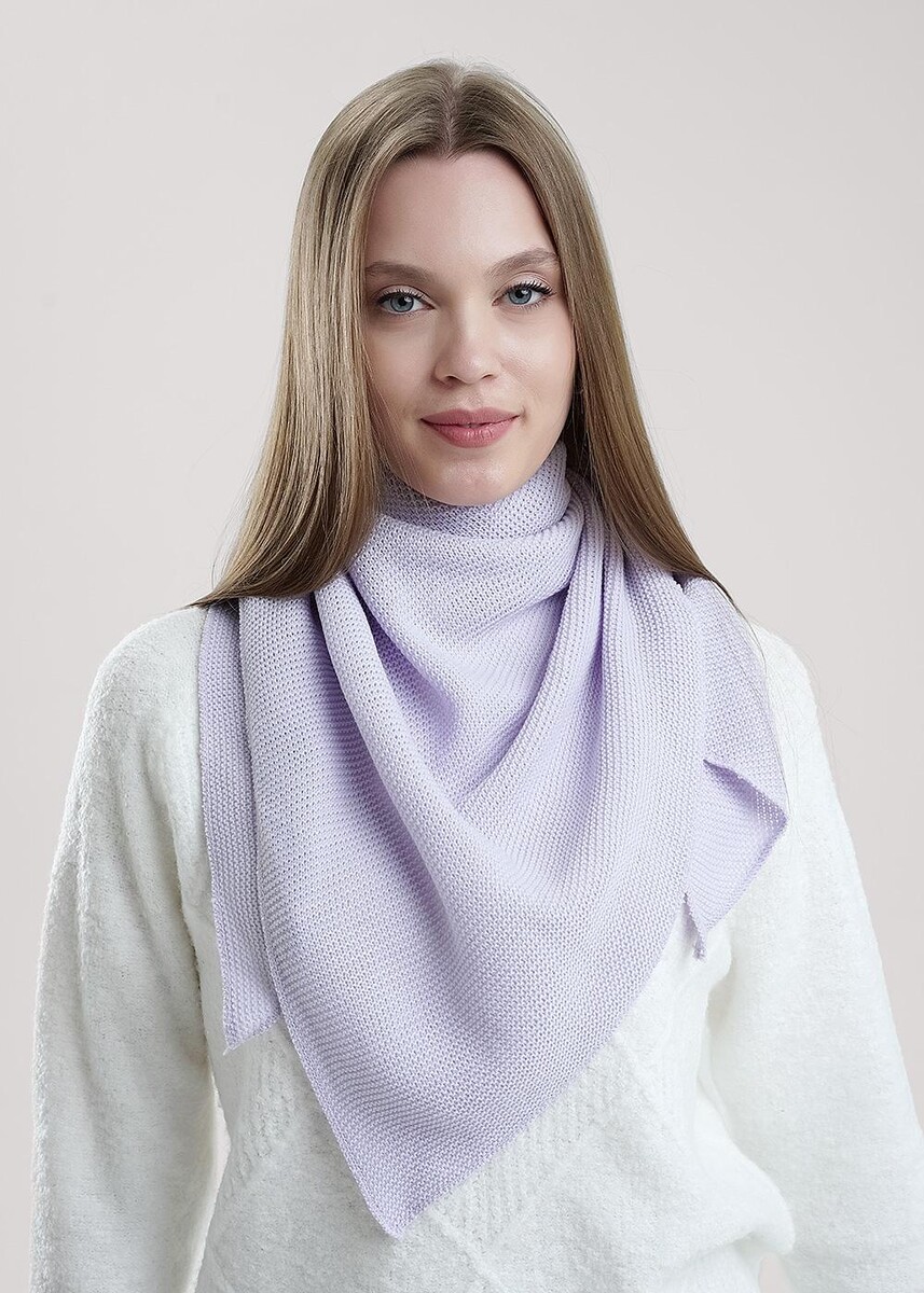 

Шарф платок, Фиолетовый;св.сиреневый