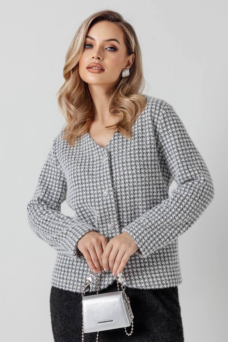 

Жакет, Черный;белый