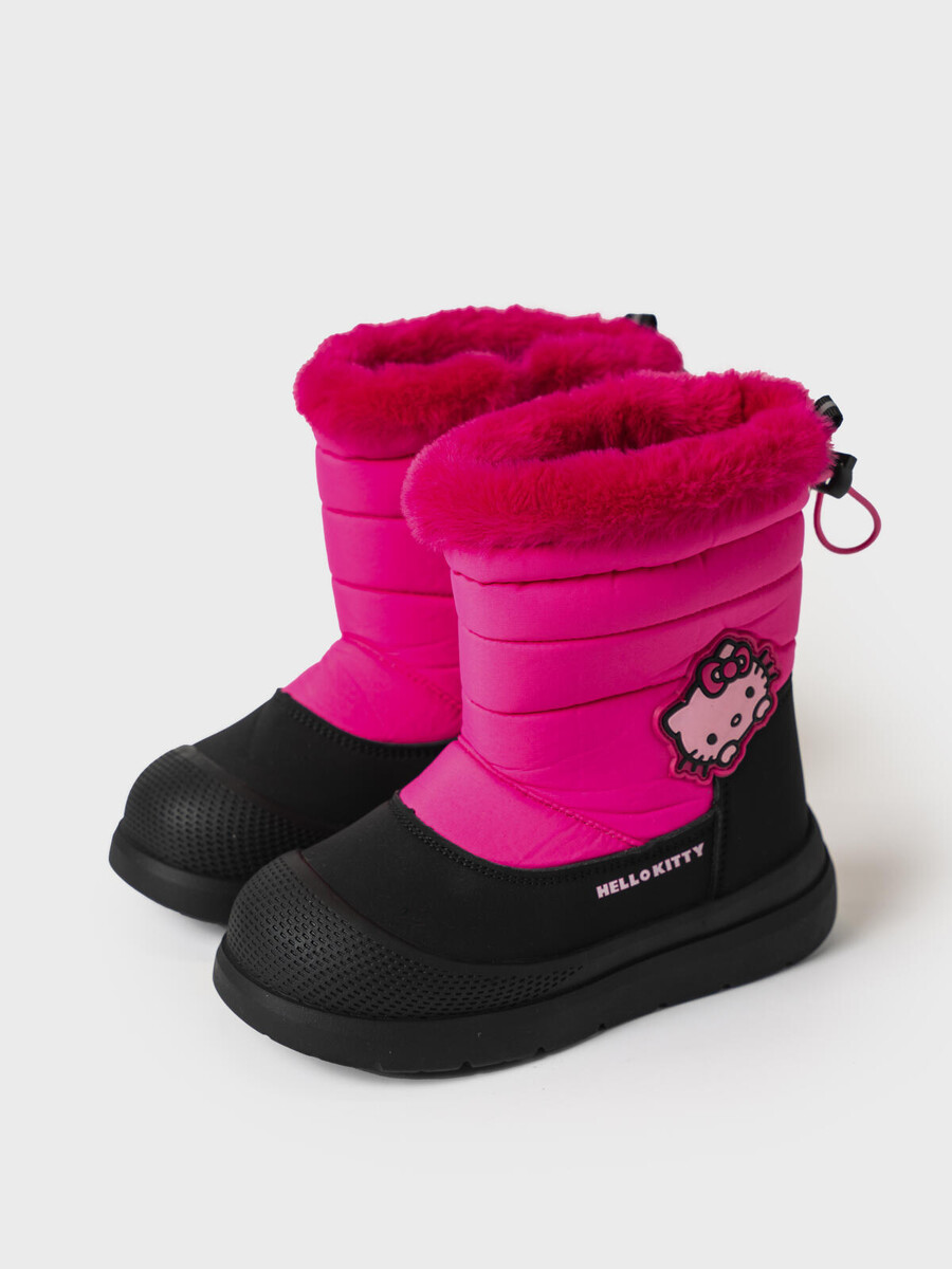 

Сапоги, Розовый;фуксия;черный