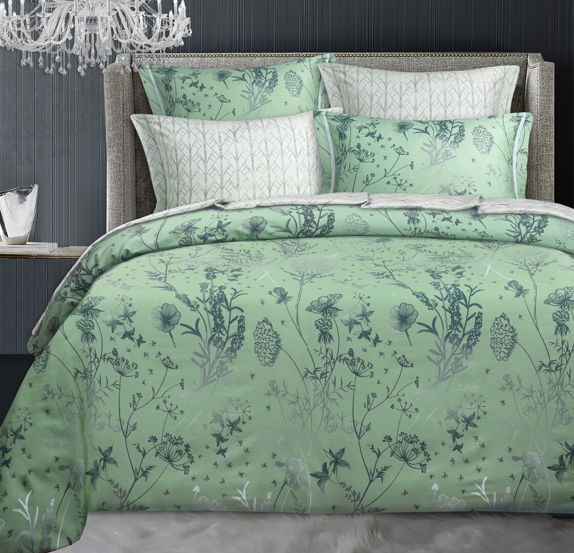 

Комплект постельного белья "Brilliant" (2-х сп), Зеленый