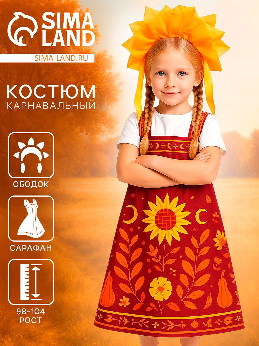 

Карнавальный набор, Красный;желтый;оранжевый