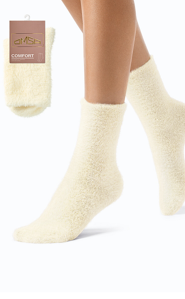 

Носки из нитки "Травка", Бежевый;avorio