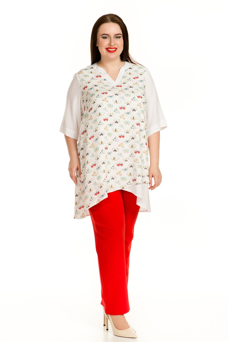 

Туника, Белый;молочный