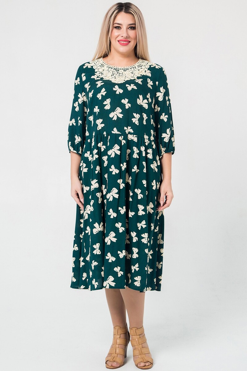 

Платье, Зеленый