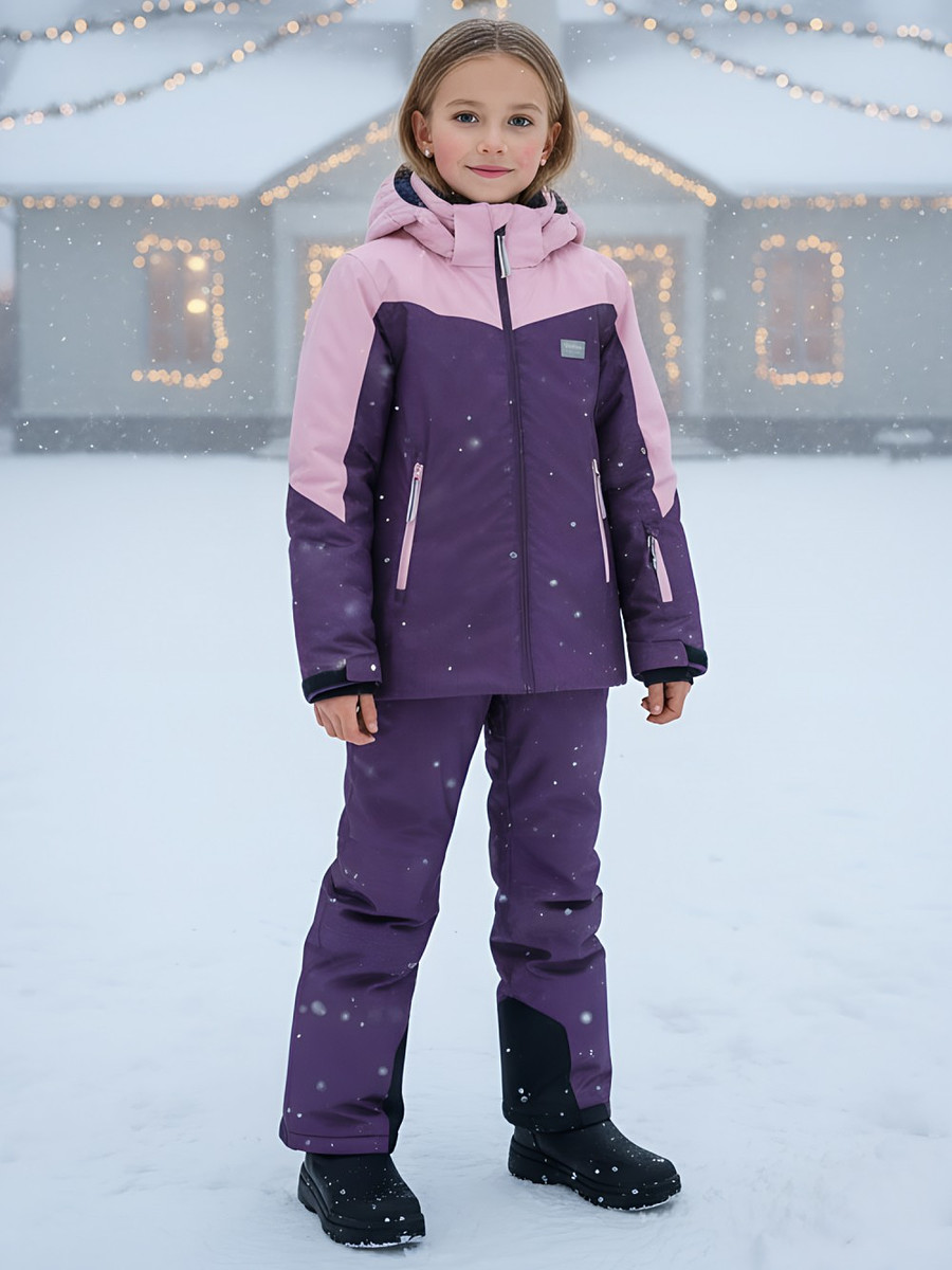 

Костюм, Фиолетовый;темно-фиолетовый