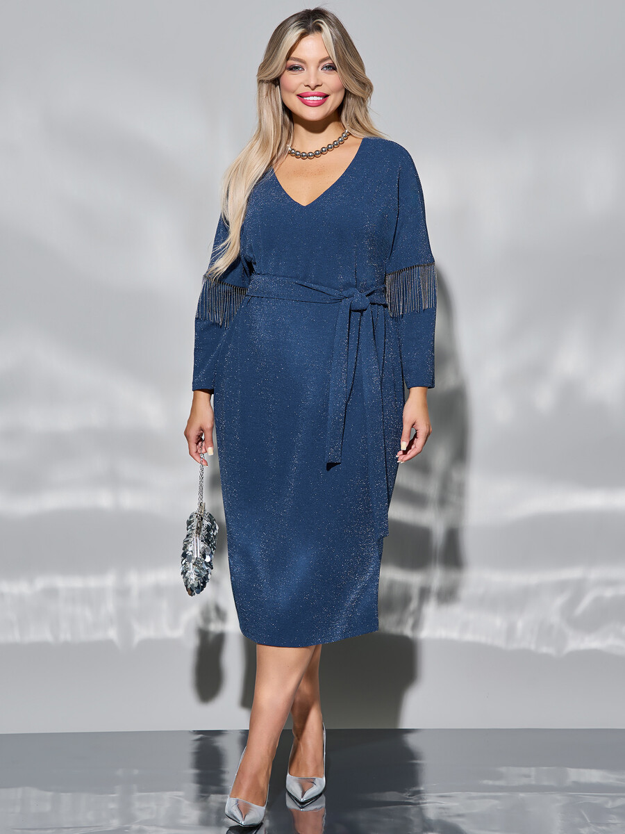 

Платье, Синий;темно-синий