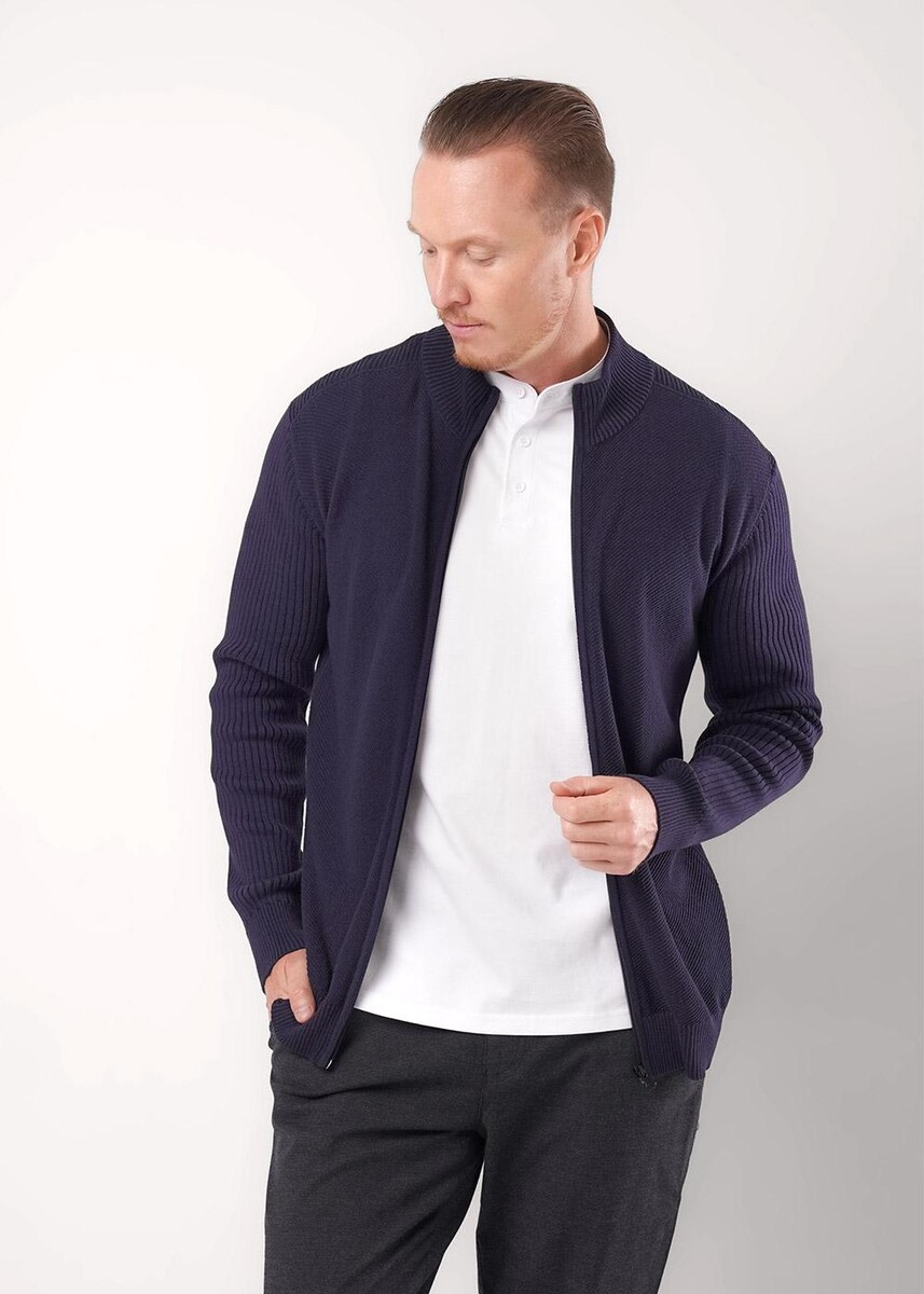 

Жакет, Синий;т.синий