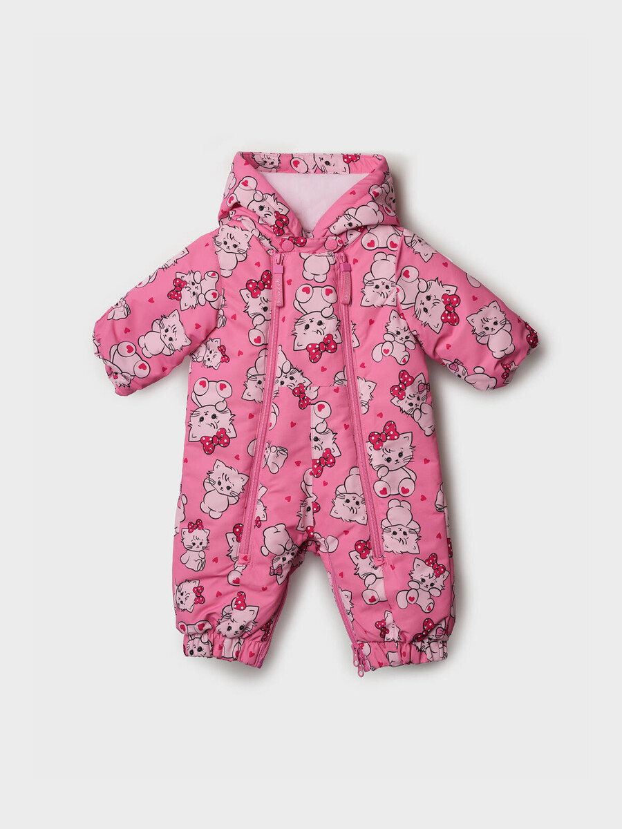 

Комбинезон, Розовый;светло-розовый