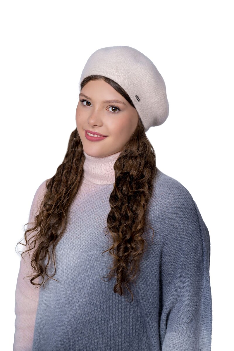 

Берет, Бежевый;светло-бежевый