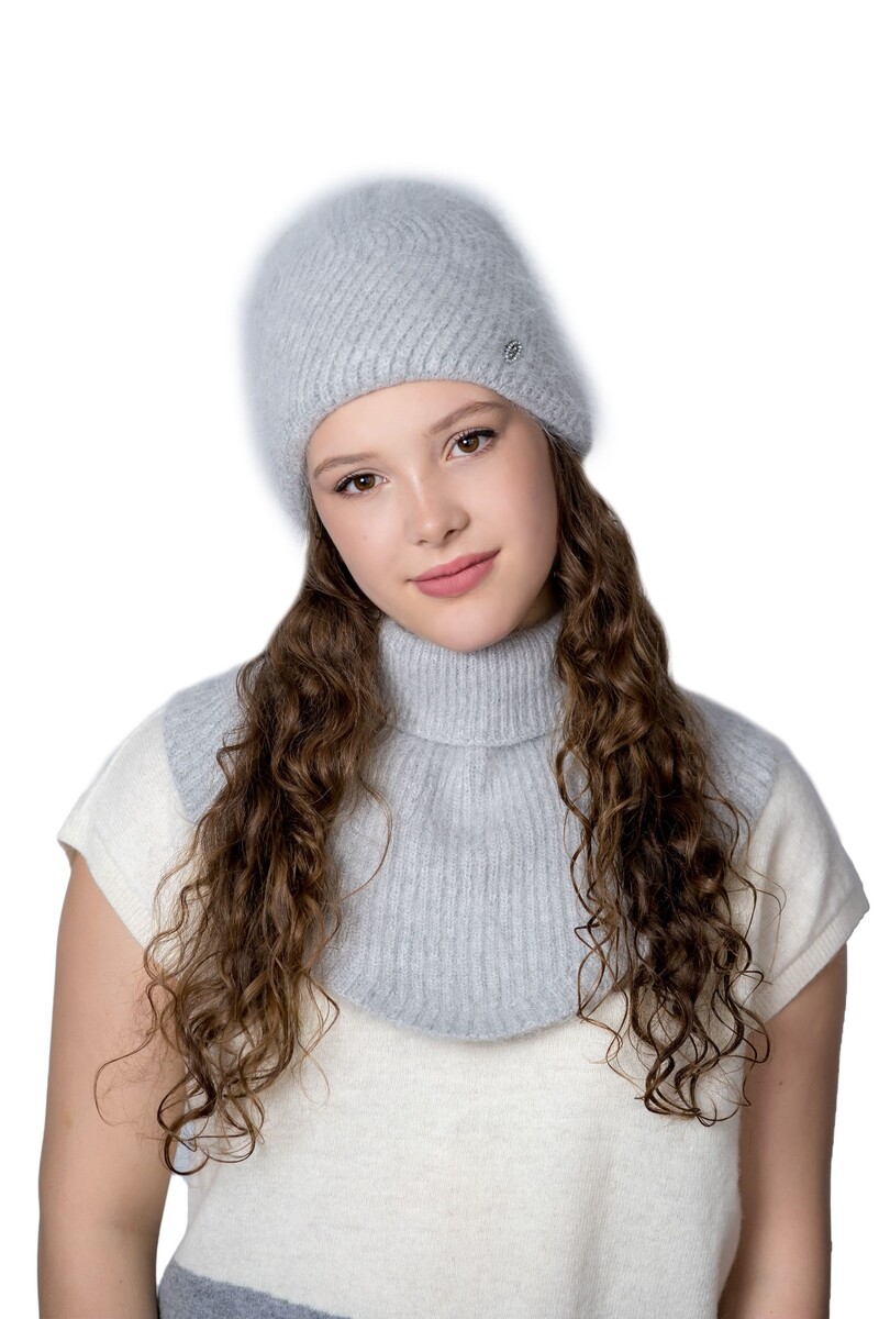 

Шапка, Серый;серый меланж