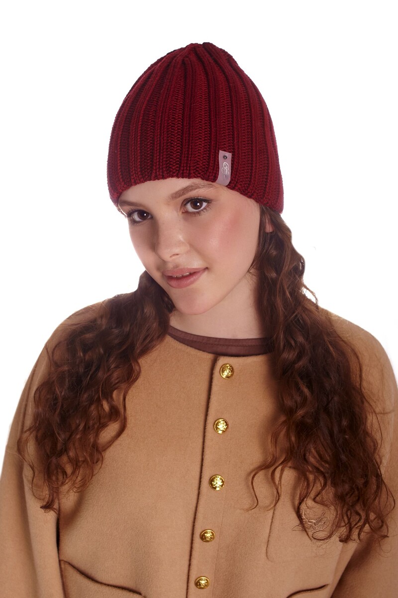 

Шапка, Бордовый