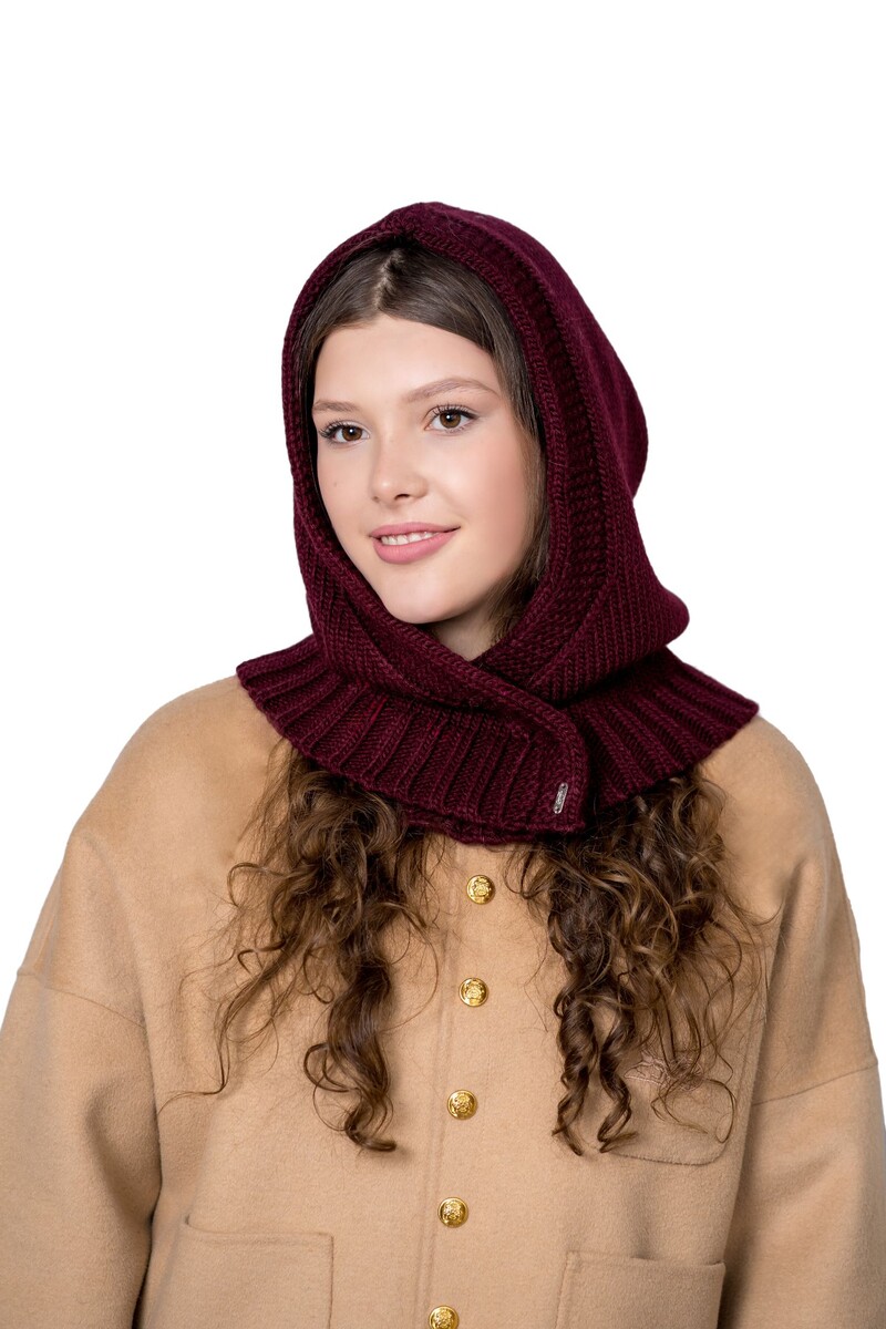 

Капор, Бордовый