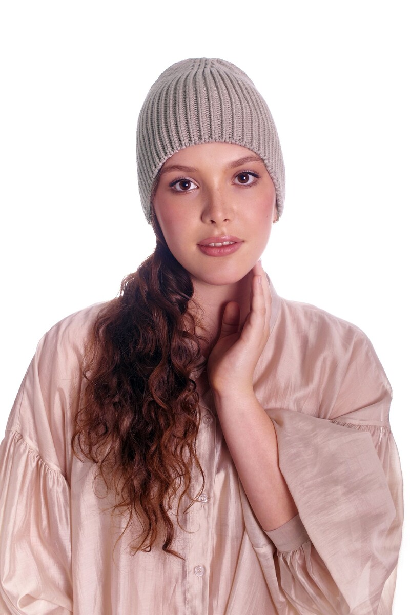 

Шапка, Бежевый;капучино