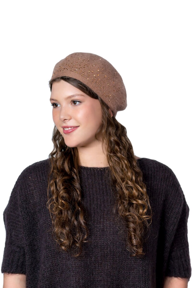 

Берет, Коричневый;кэмел