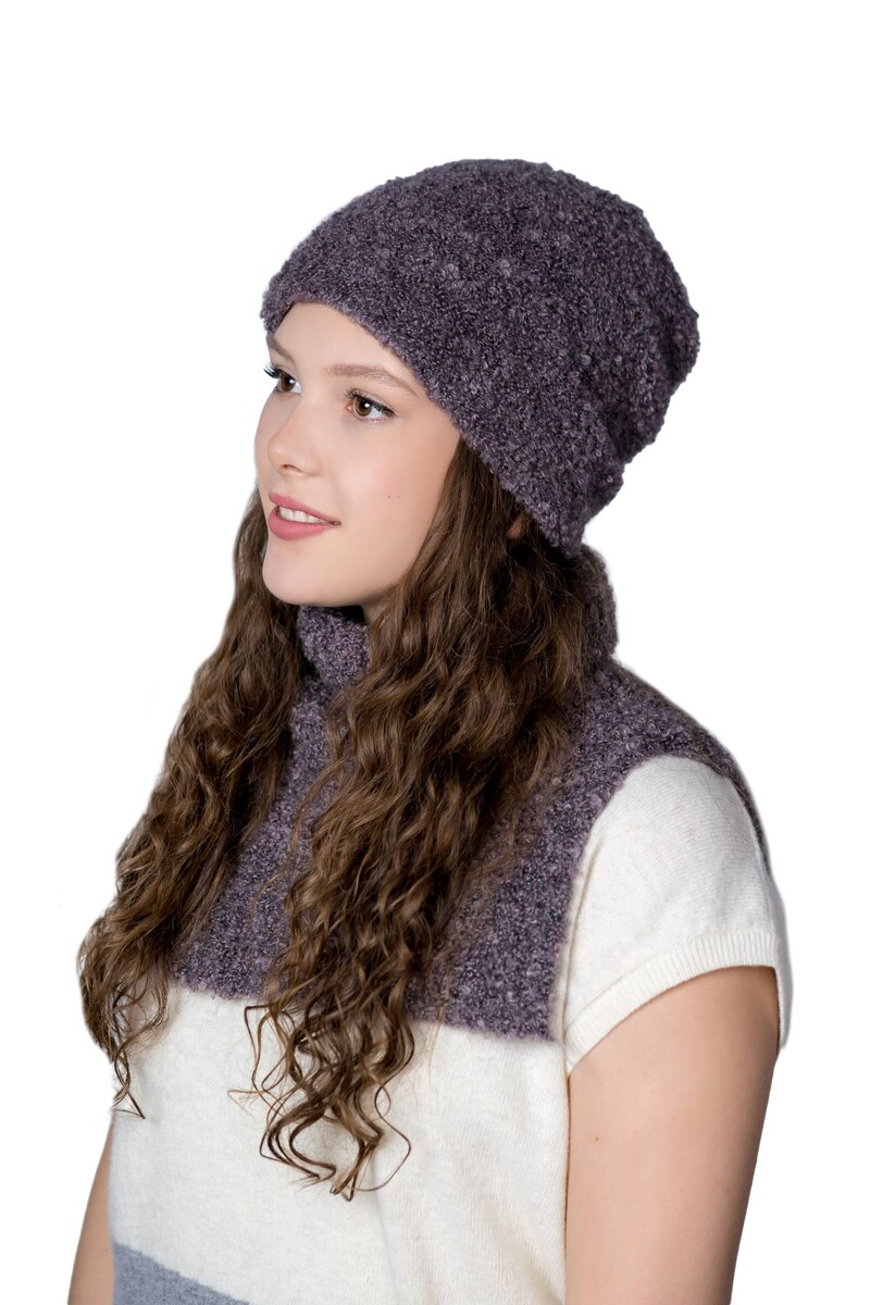 

Шапка, Фиолетовый;фиалка