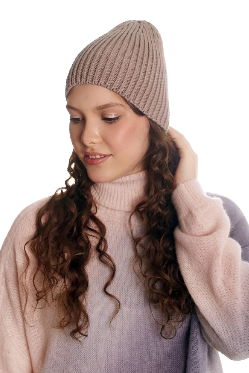 

Шапка, Бежевый;темно-бежевый