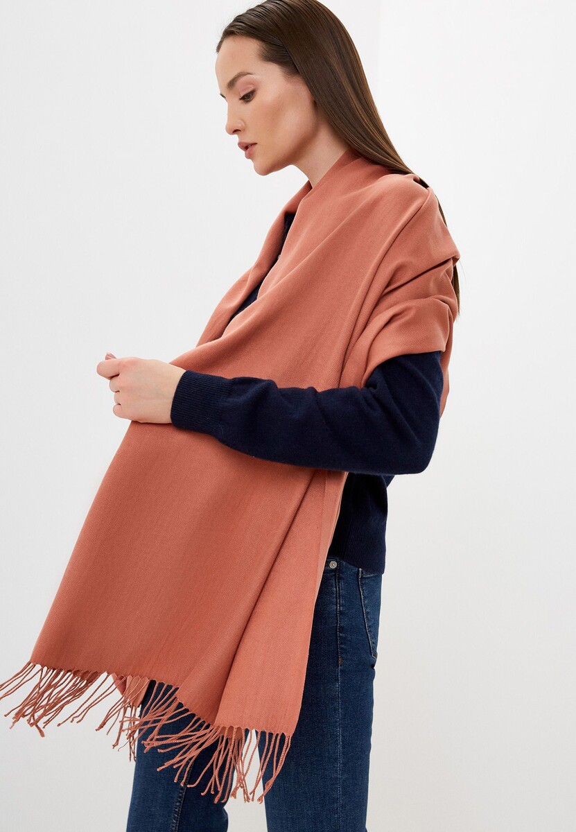 

Палантин, Темно-персиковый