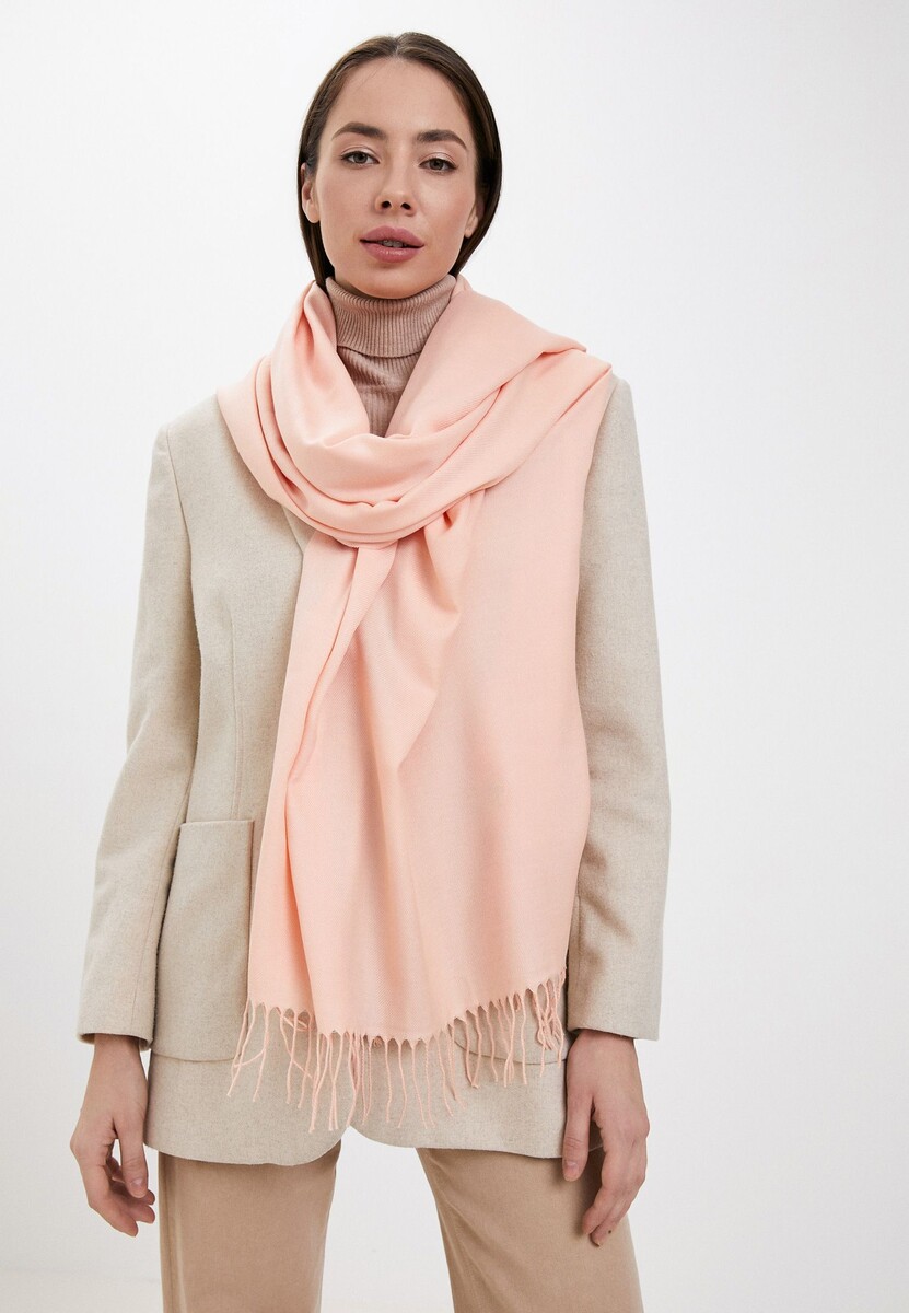 

Палантин, Бежево-розовый