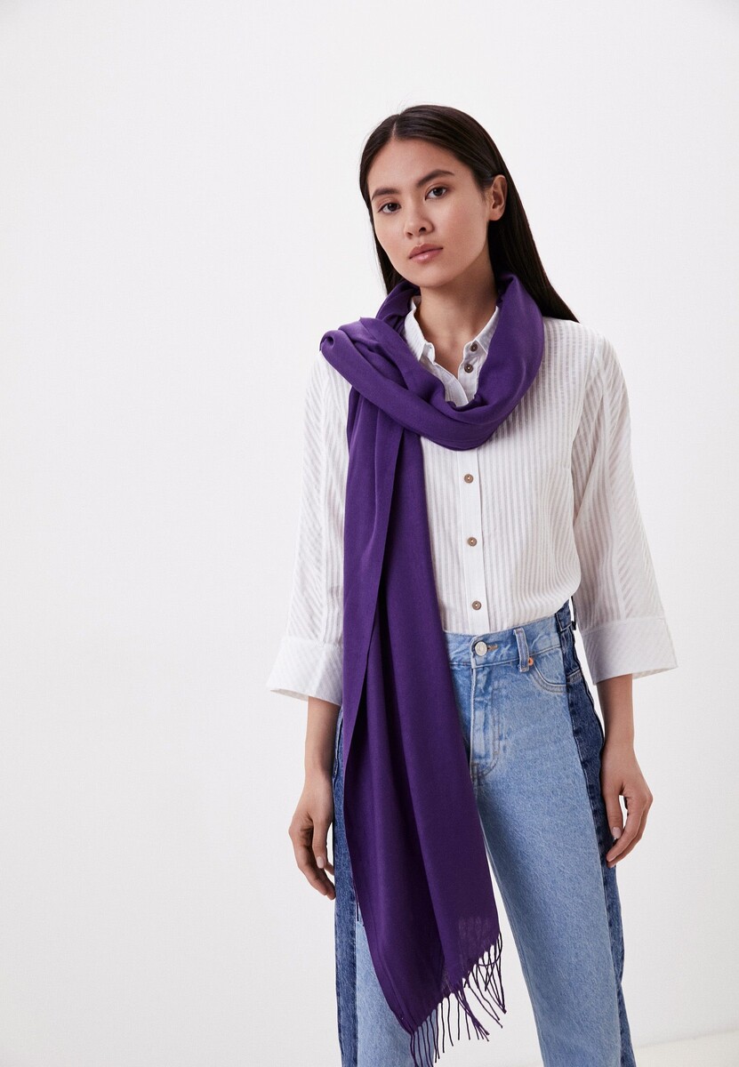 

Палантин, Фиолетовый