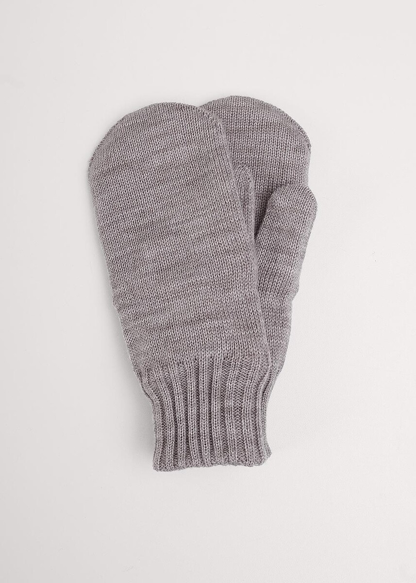 

Перчатки варежки, Серый;кофейный