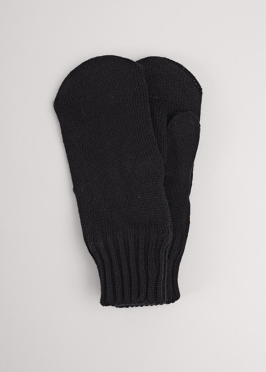 

Перчатки варежки, Черный