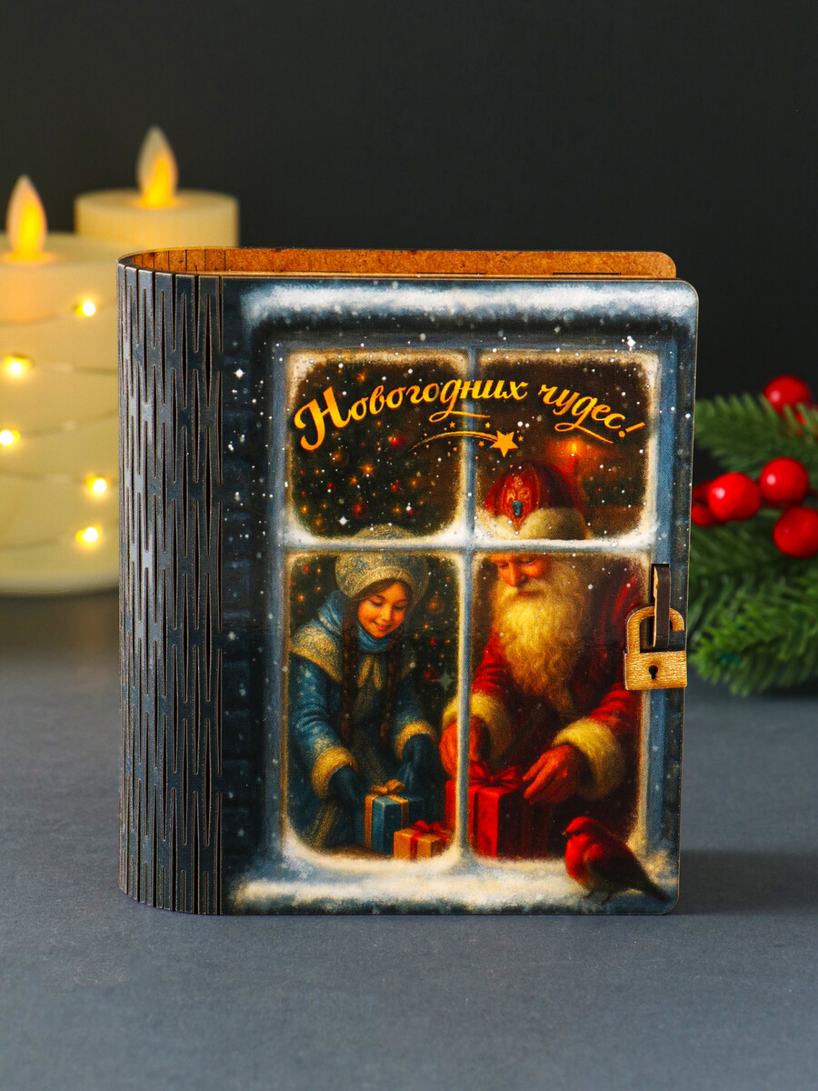 

Копилка-книга для денег, Разноцветный