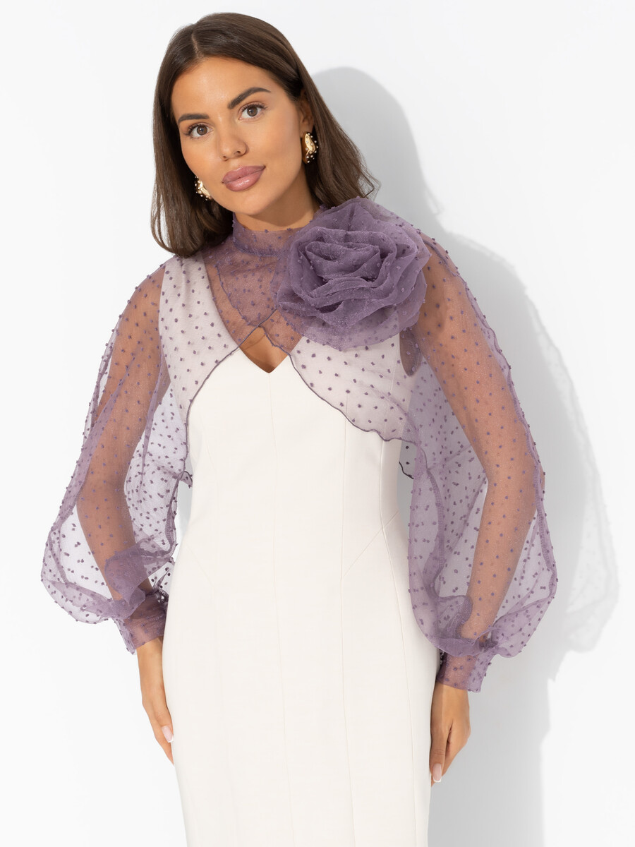 

Болеро, Фиолетовый;сиреневый