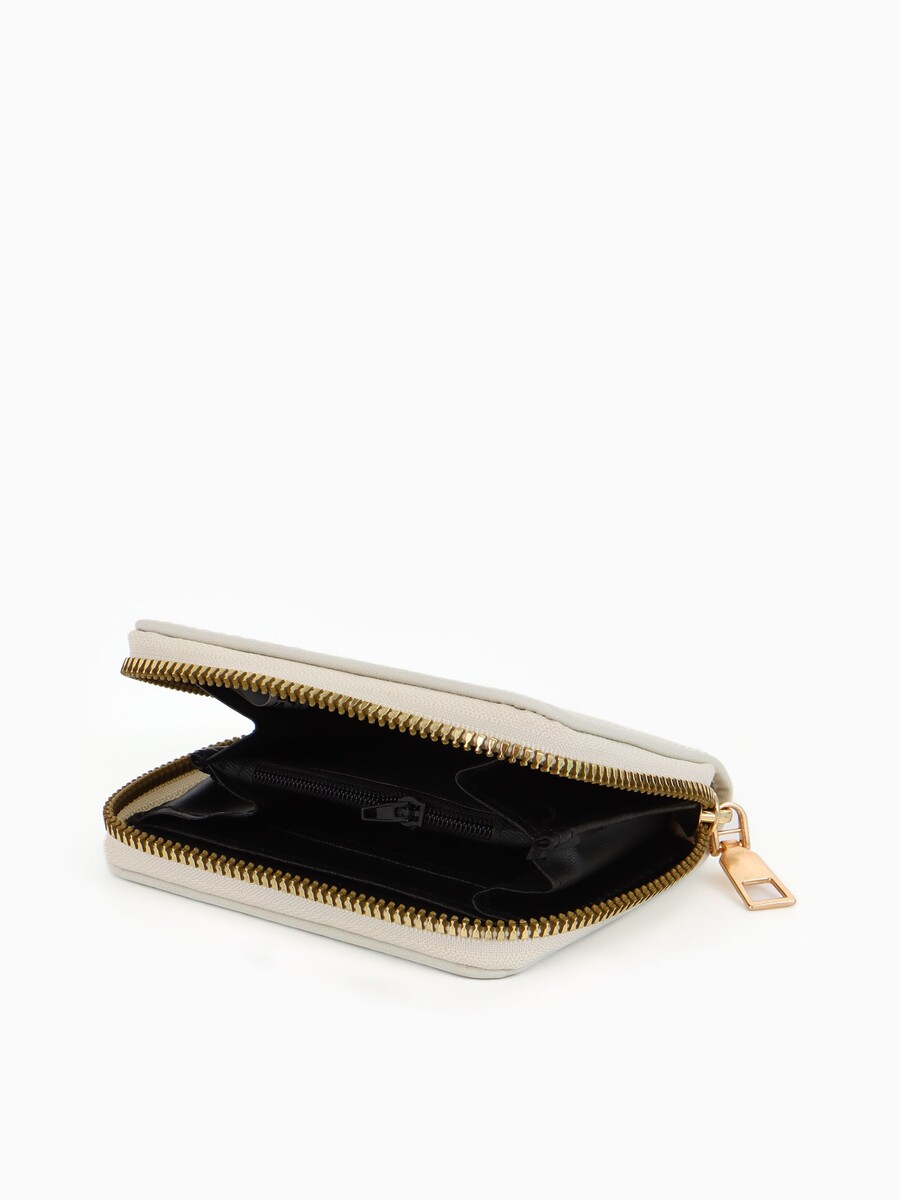 

Кошелек на молнии, Белый