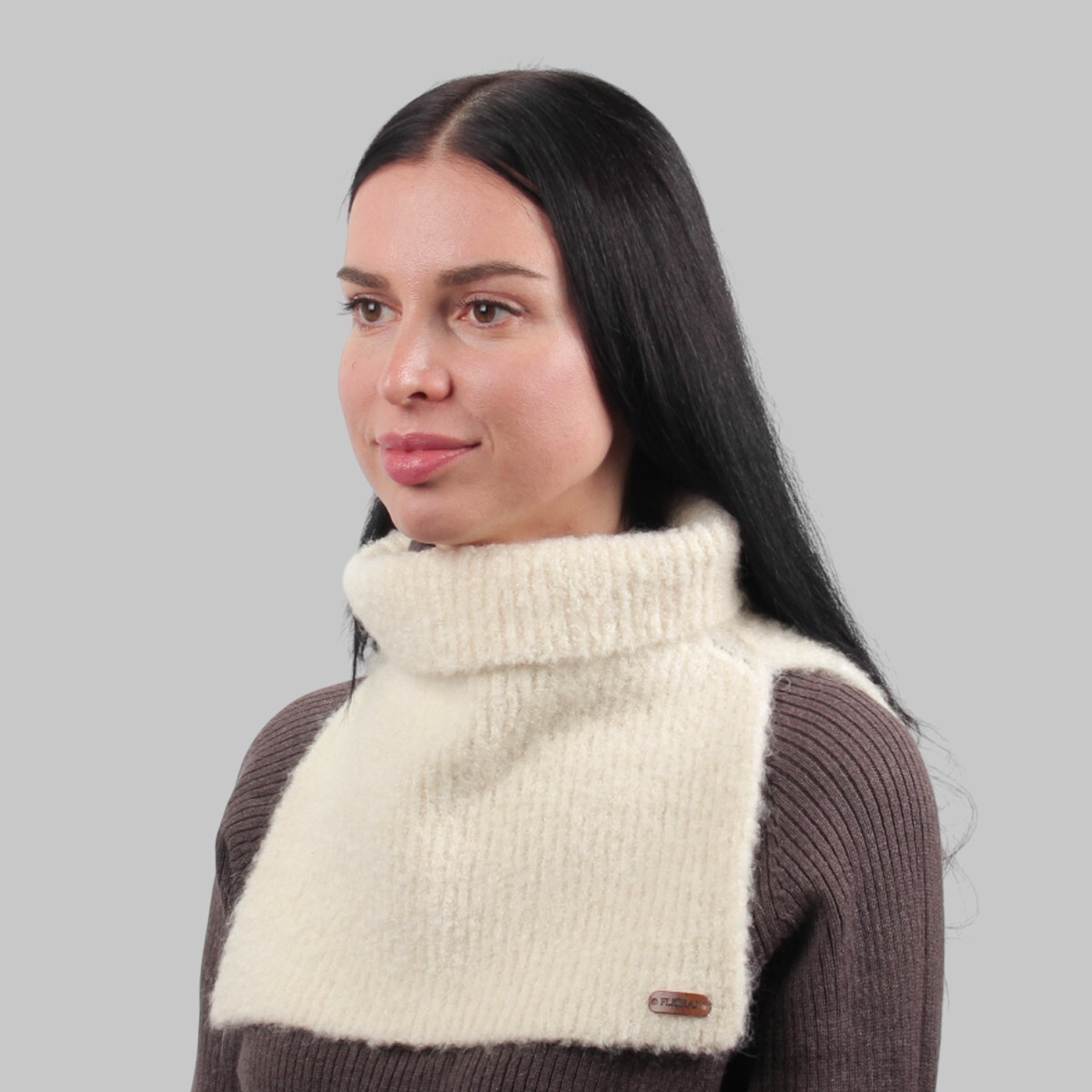 

Шарф воротник, Белый