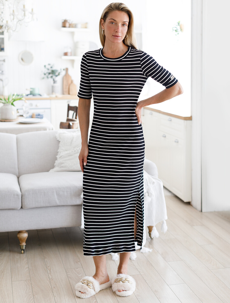 

Платье, Черный;черный-белый