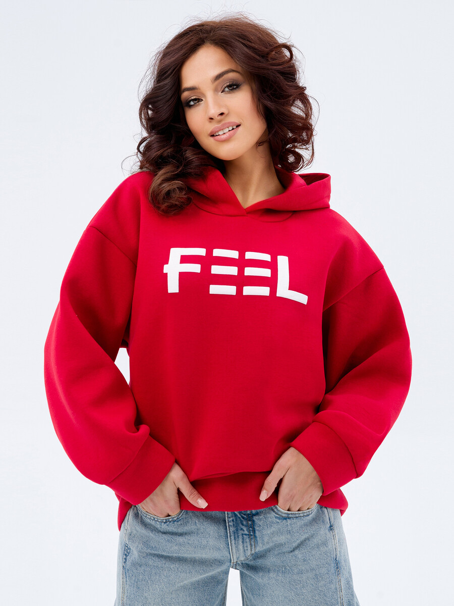 

Толстовка FEEL, Красный