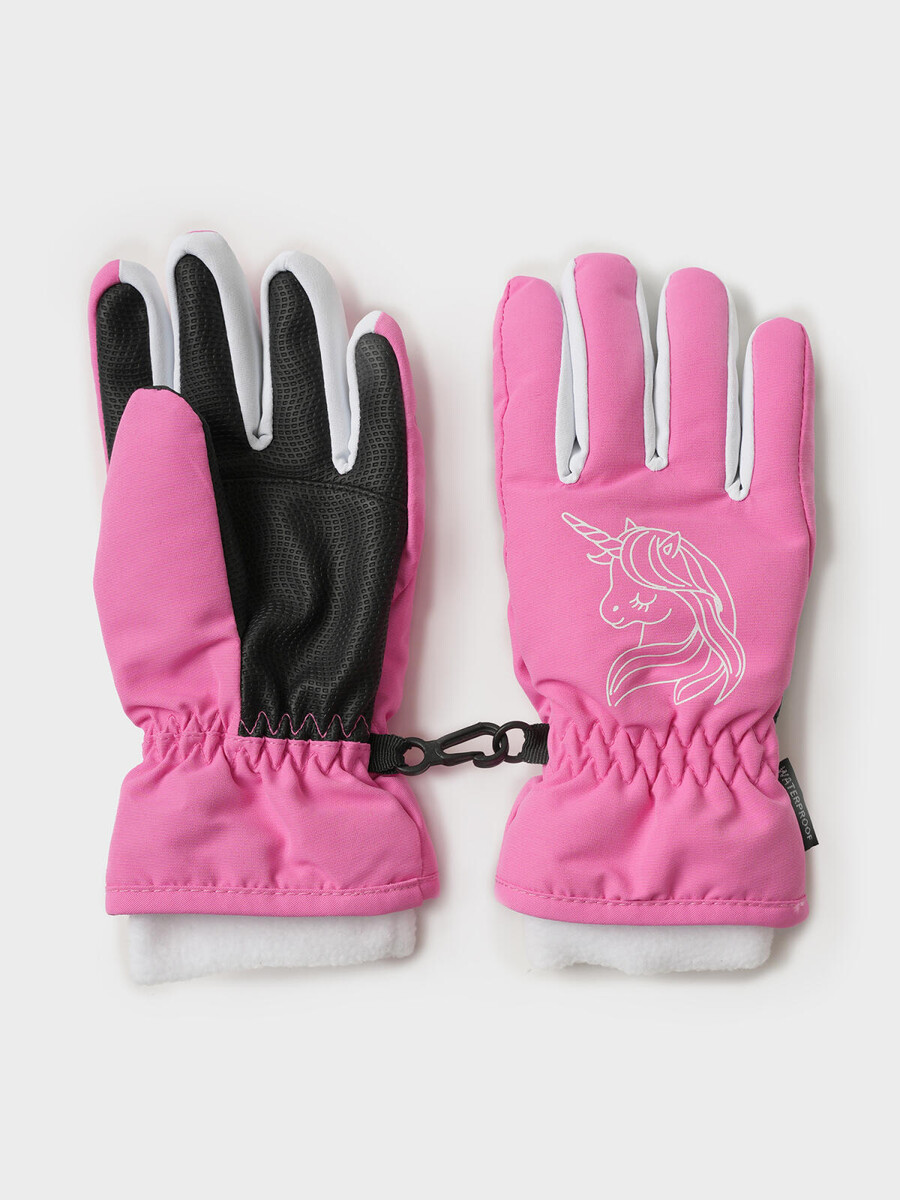 

Перчатки, Розовый;фуксия