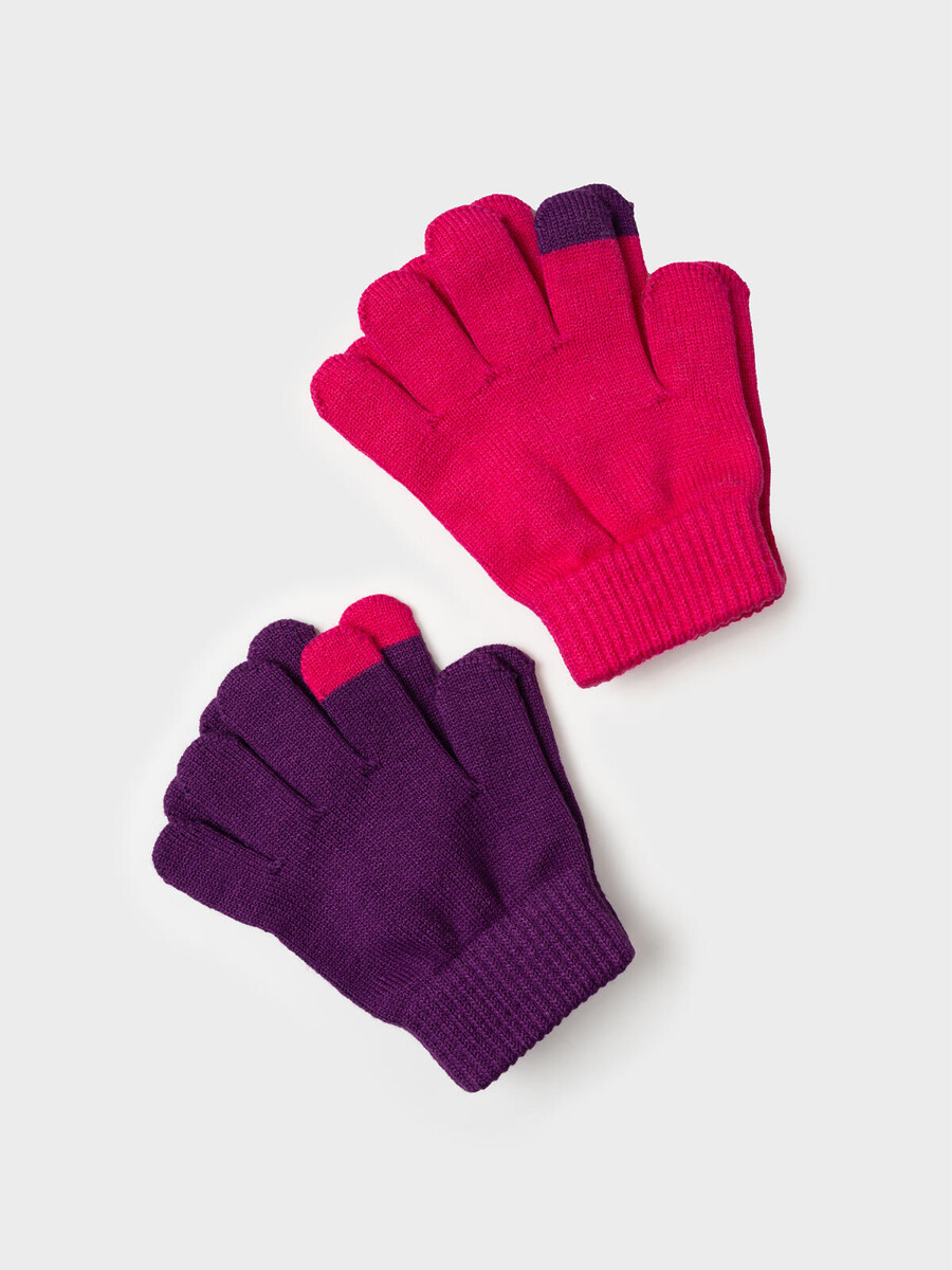 

Перчатки трикотажные, Розовый