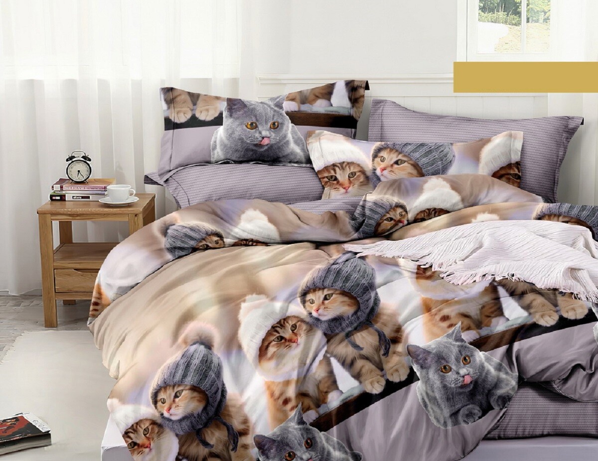 

Постельное белье 2-х сп с Евро прост., Бежевый