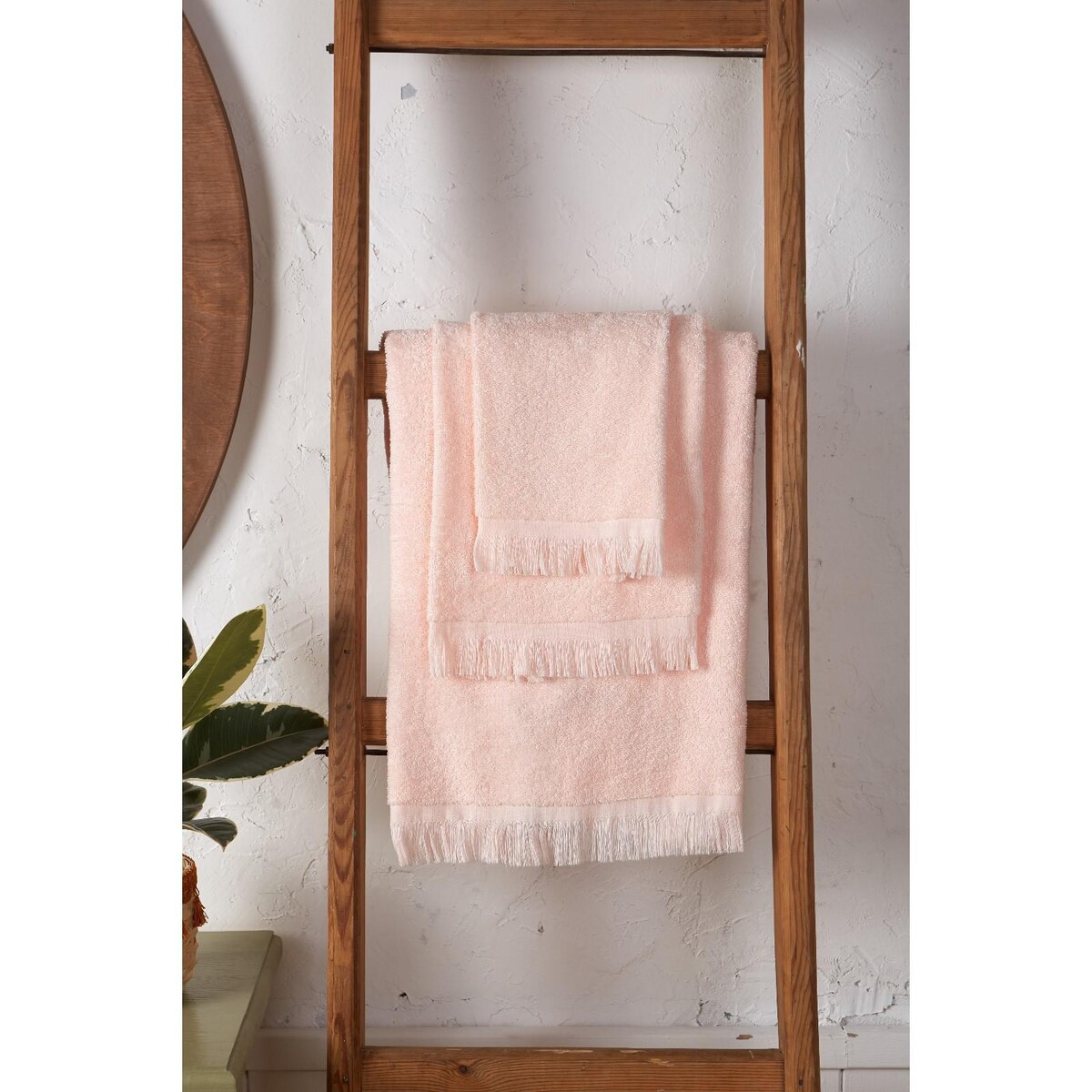 

Полотенце махровое, Розовый