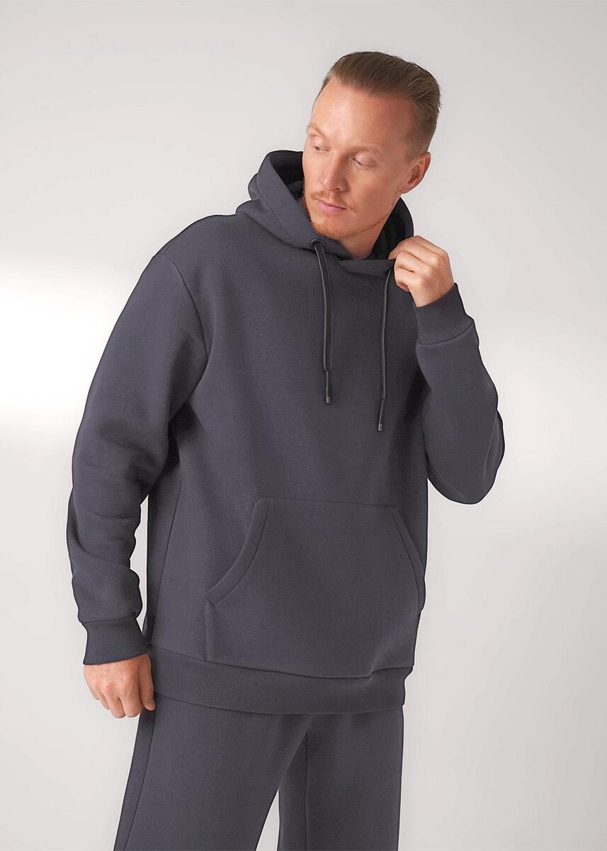 

Толстовка, Серый;т.серый