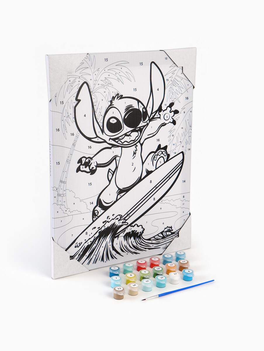 

Картина по номерам с подрамником