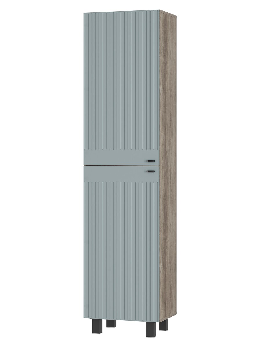 

Шкаф – пенал, Голубой;бежевый