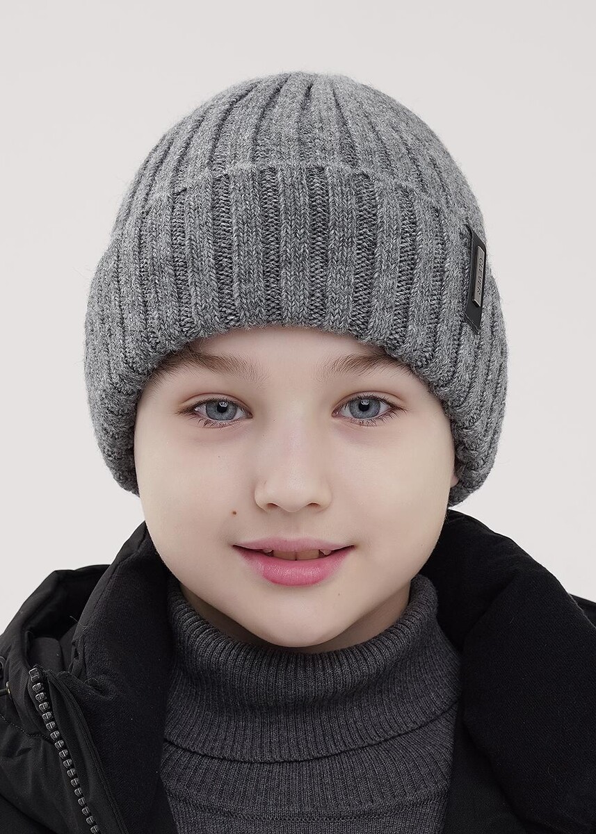 

Шапка, Серый;меланж серый