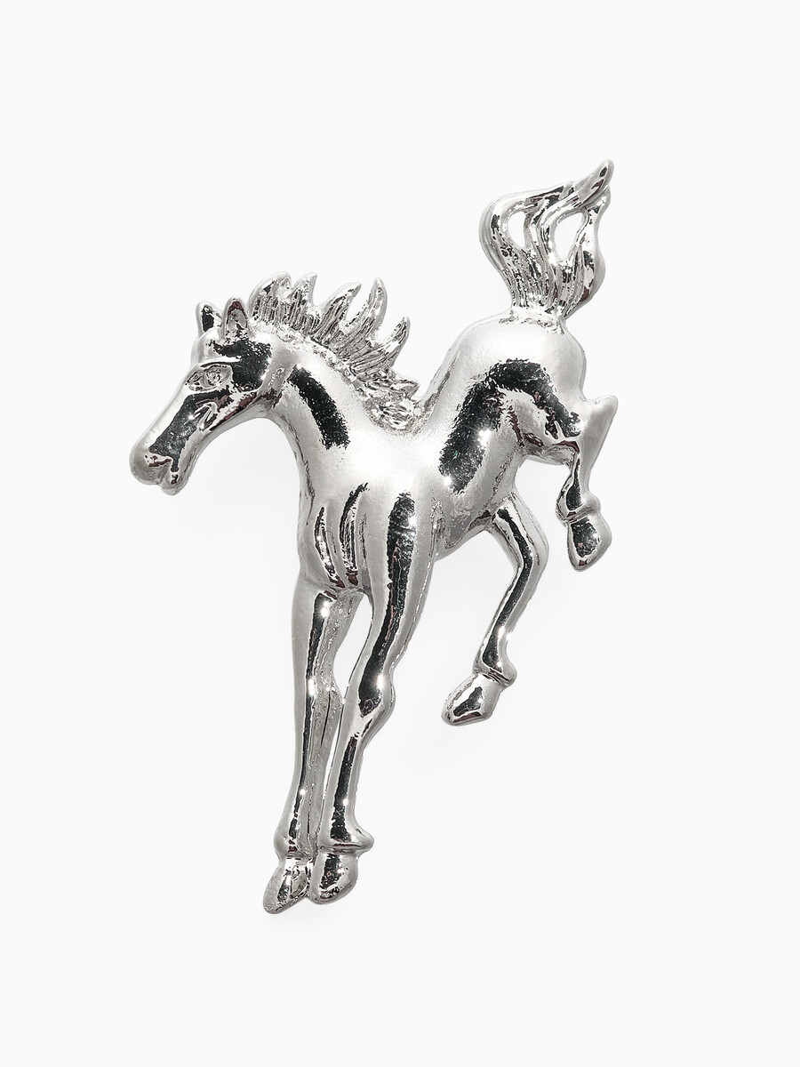 

Брошь, Серебристый