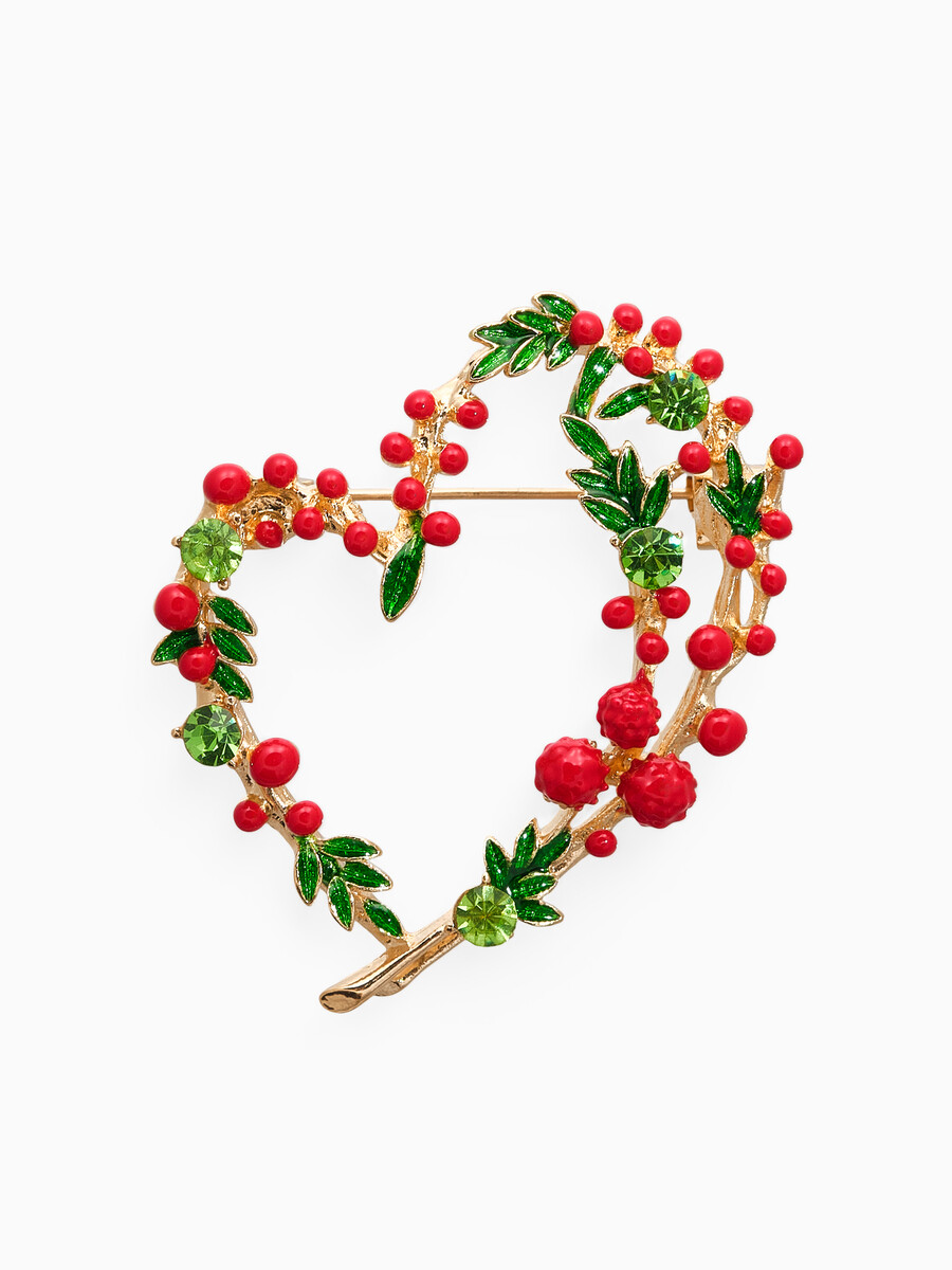 

Брошь, Красный