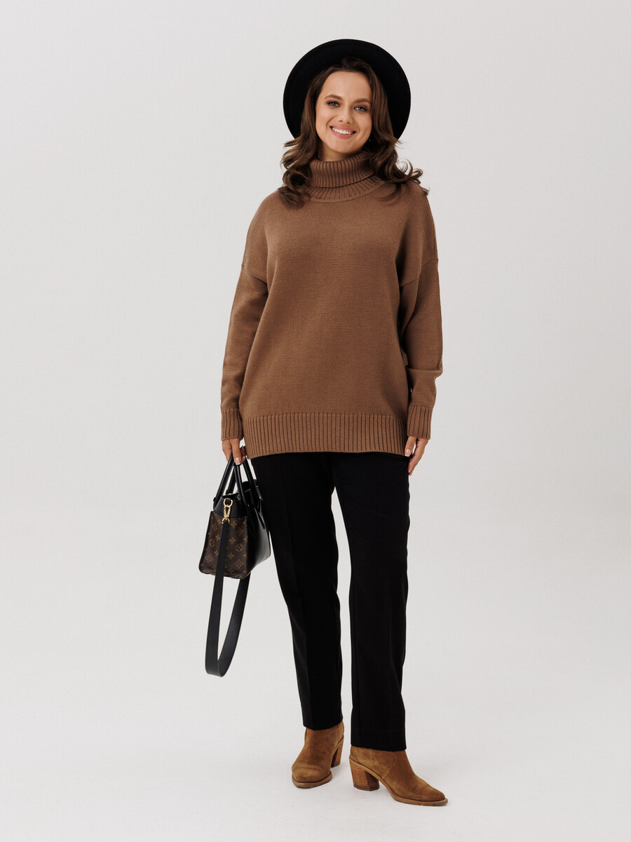 

Джемпер женский, Коричневый;кофейный