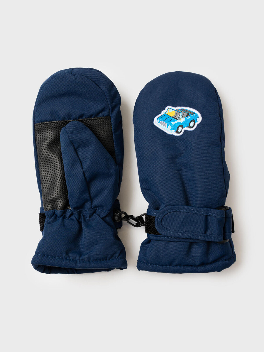 

Варежки, Синий;темно-синий;черный