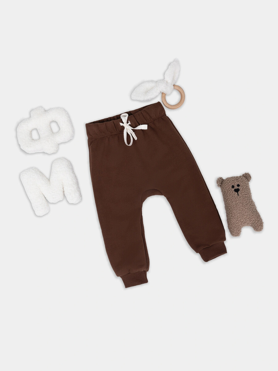 

Ползунки детские коричневые, Коричневый;капучино