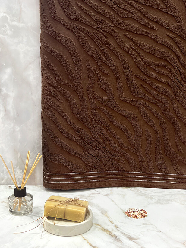 

Полотенце махровое 50x90, Коричневый