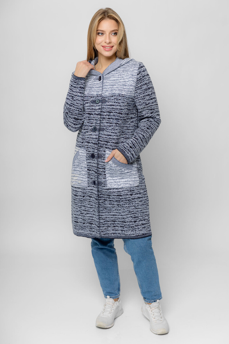 

Кардиган, Синий;джинс