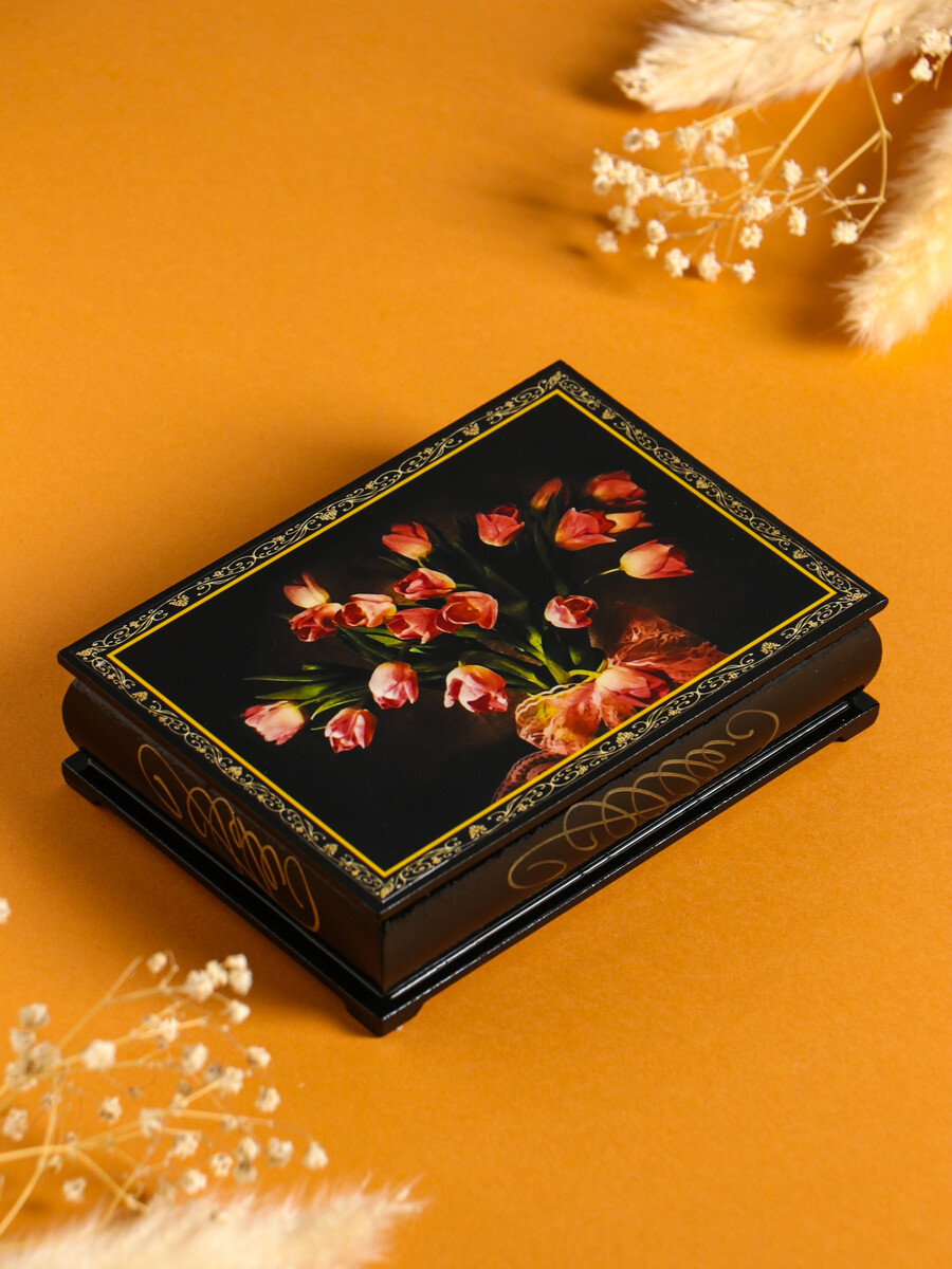 

Шкатулка для украшений, Коричневый