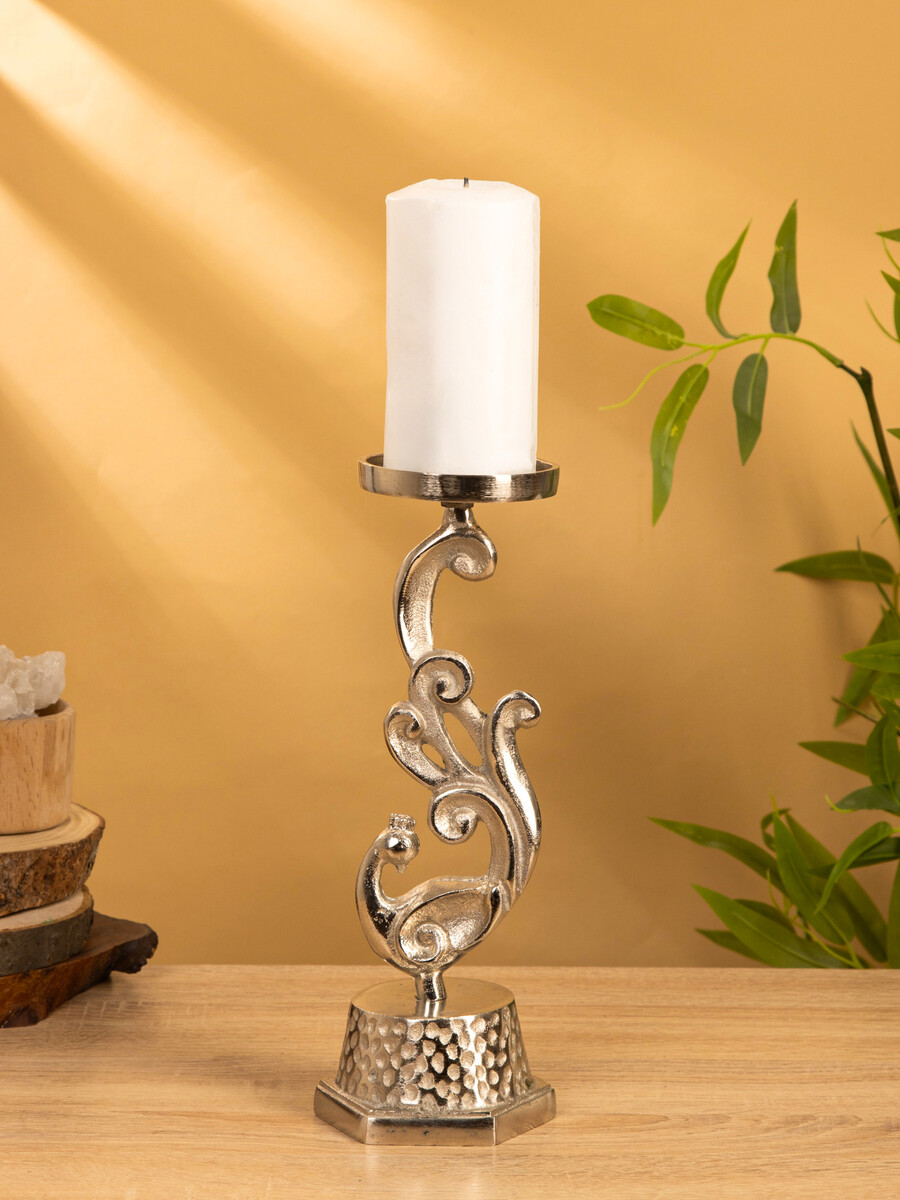 

Подсвечник, Серебристый