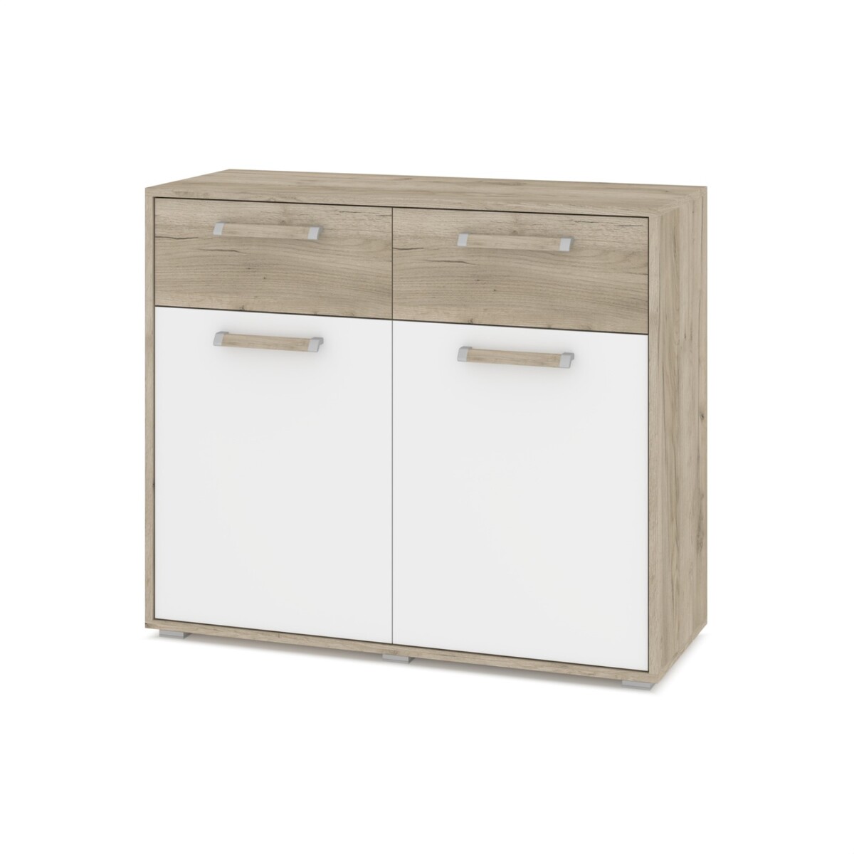 

Комод напольный, Белый;бежевый